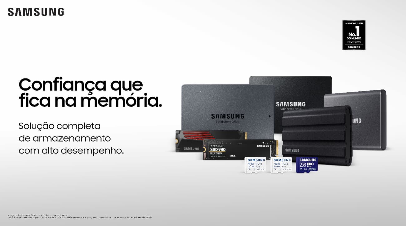 Samsung - SSDs no Brasil