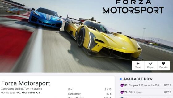 Forza Motorsport 6 - Metacritic