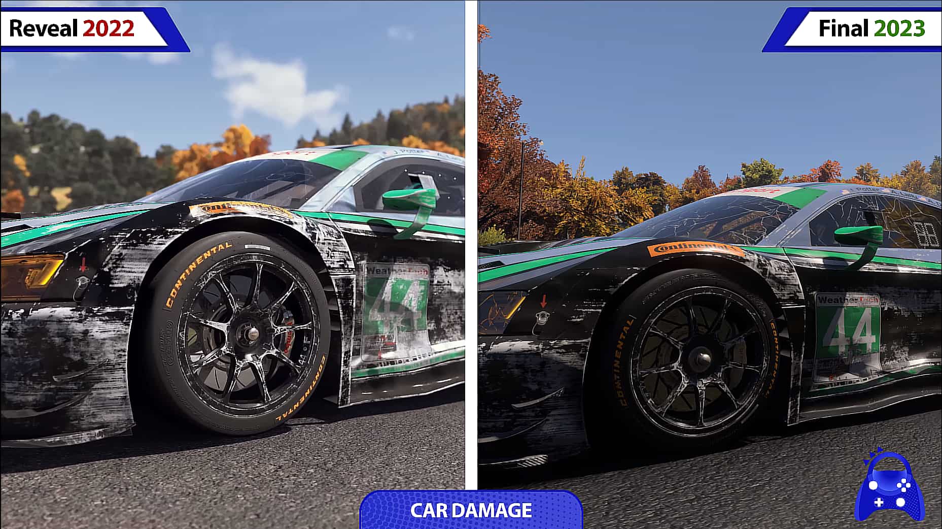 Forza Motorsport: vídeo mostra downgrade entre 2022 e 2023