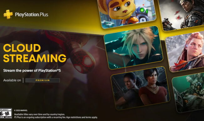 PS Plus streaming nuvem lançamento