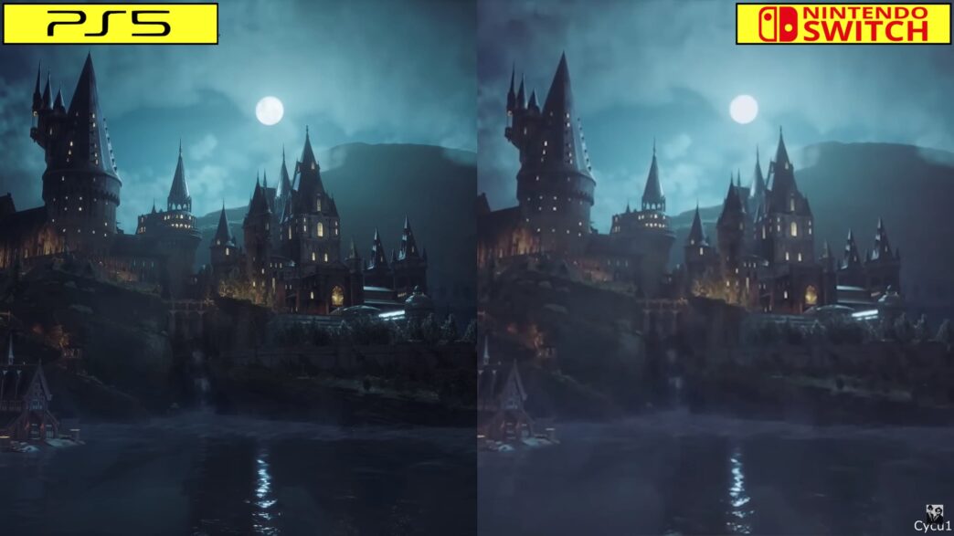 Hogwarts Legacy (Switch vs PS5) Comparison 