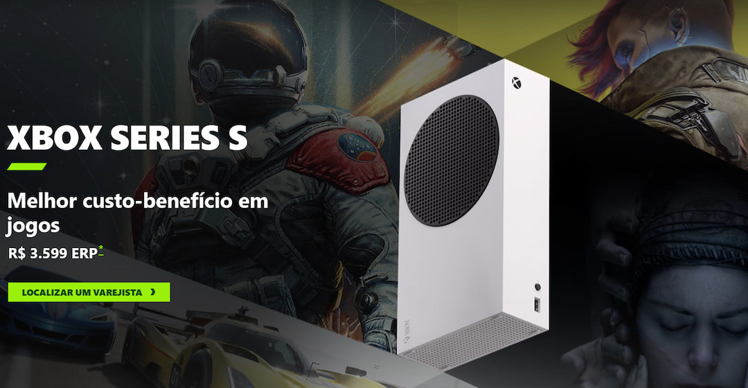 Xbox Series S tem aumento de preço confirmado no site