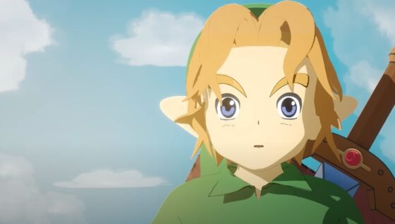 Zelda animação estilo Studio Ghibli