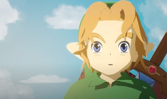 Zelda animação estilo Studio Ghibli