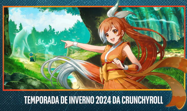 Crunchyroll anime estreia janeiro 2024