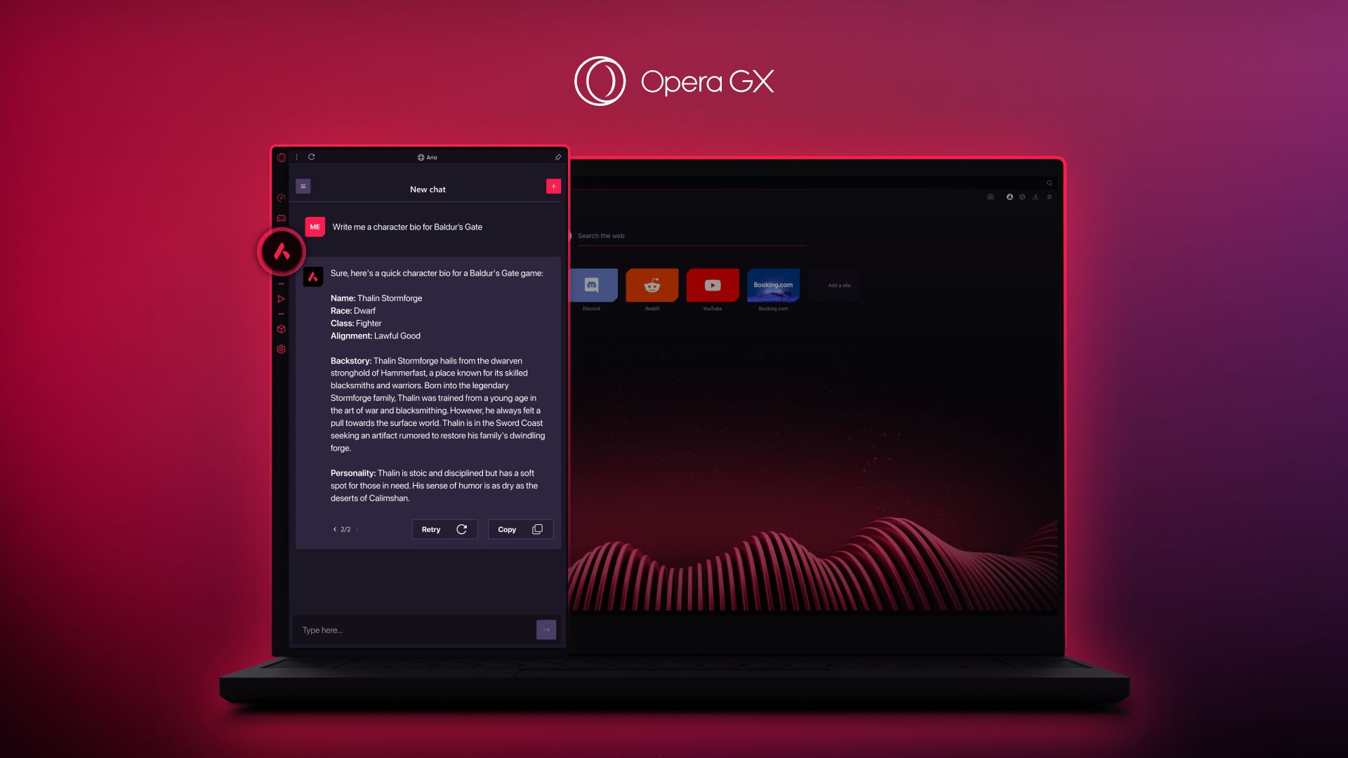 Navegador Opera GX lança 'botão de pânico' para visitas inesperadas