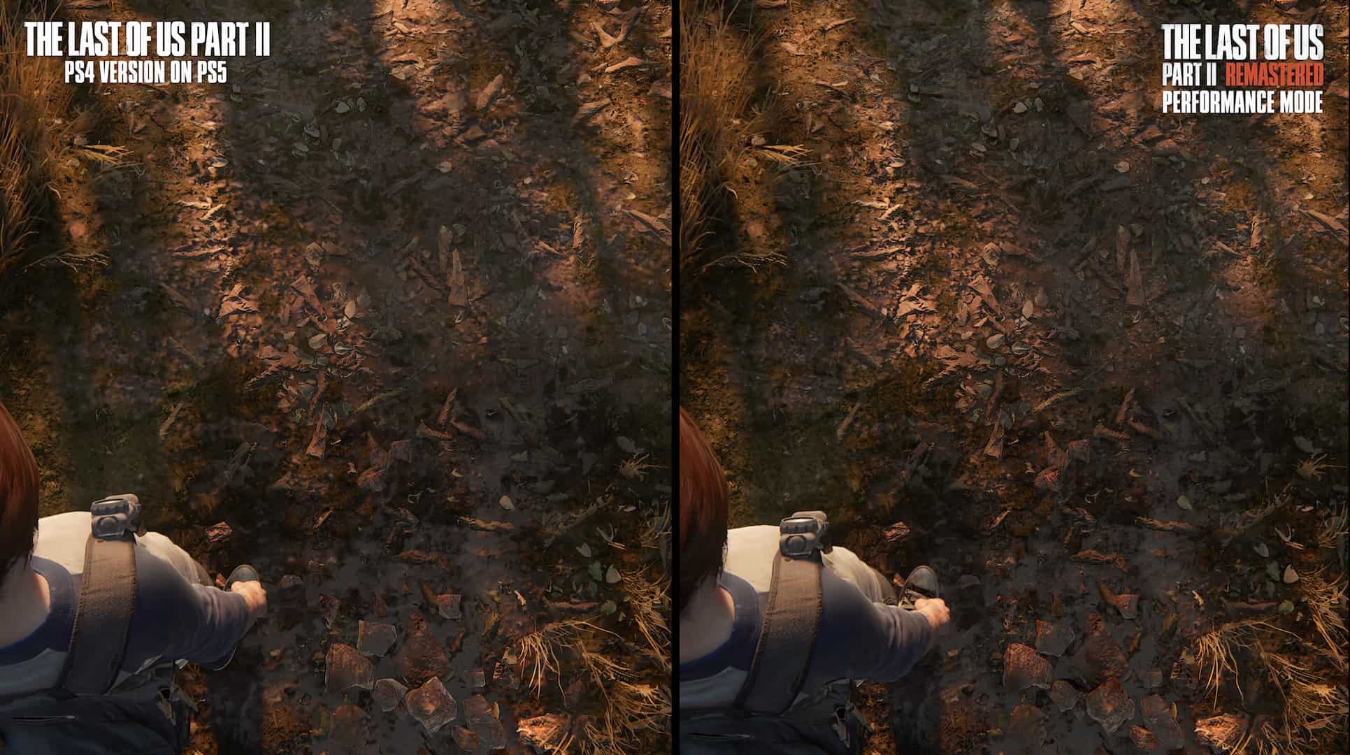The Last of us 2 Remastered PS4 vs PS5