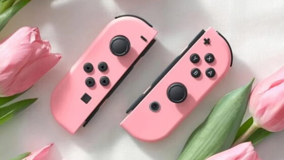Peach Joy-con Nintendo Switch