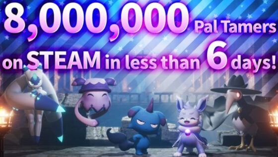 Palworld 8 milhões jogos vendidos no Steam