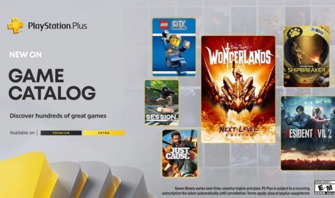 PS Plus Extra e Deluxe janeiro 2024
