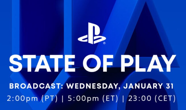 State of Play janeiro 2024 anunciado