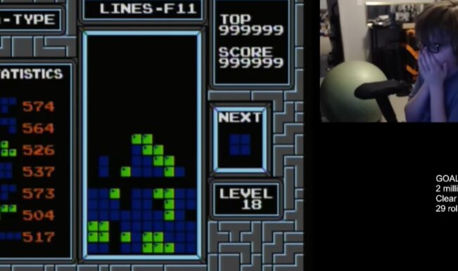 Tetris primeiro zerado