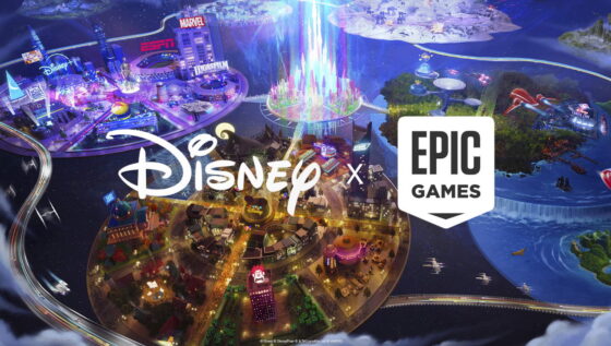 Fortnite com mundos da Disney - parceria com Epic Games