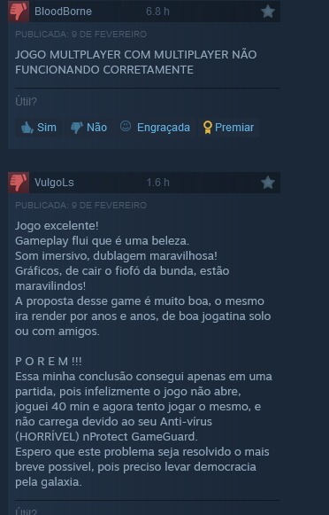 Helldivers 2 com problemas no PC