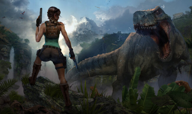 Tomb Raider visual Lara Croft