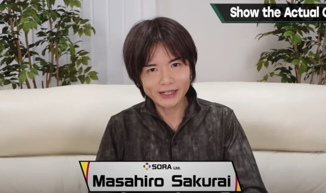 Masahiro Sakurai polêmica trailers em CGI