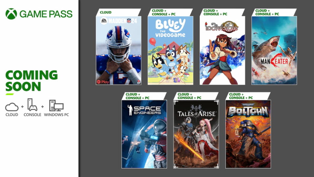 Xbox Game Pass fevereiro 2024