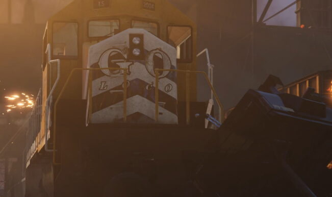 GTA Online - atualização permite que trem seja roubado