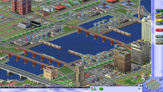 Sim City 3000 - um dos jogos da Electronic Arts com desconto na Steam