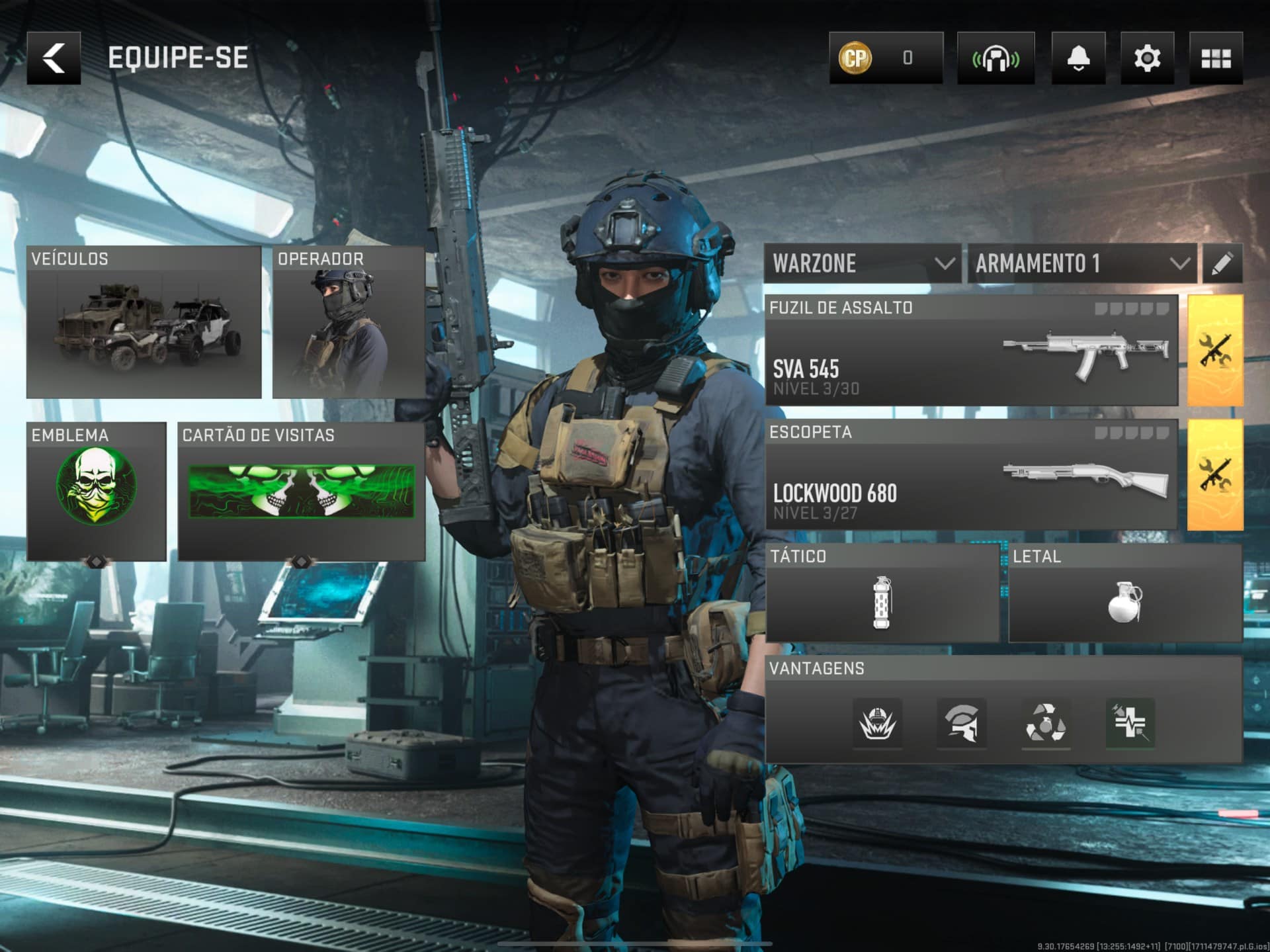 Call of Duty Warzone Mobile Loadout