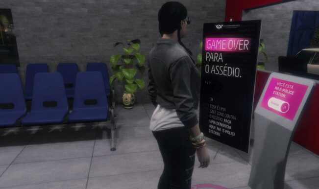 GTA RP delegacia mulher