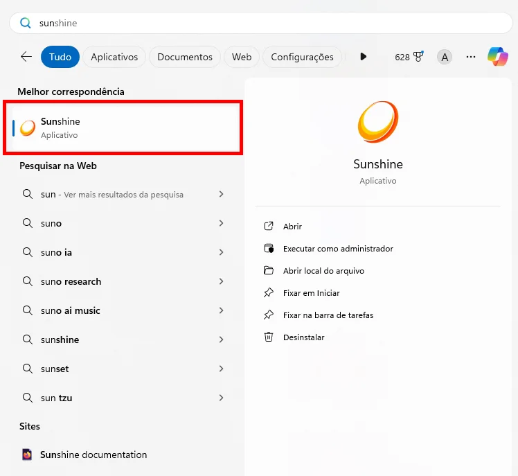 Como fazer o streaming de jogos do PC para o celular - Passo 3