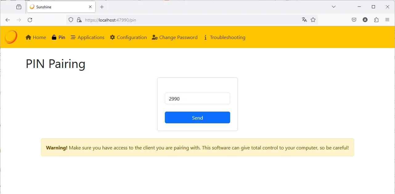 Como fazer o streaming de jogos do PC para o celular - Passo 8