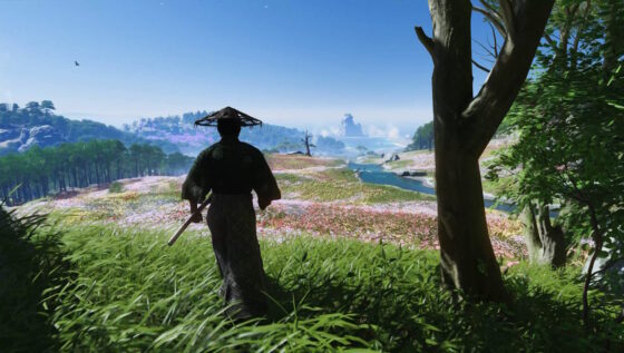 Ghost of Tsushima - um dos jogos a serem lançados nesta semana