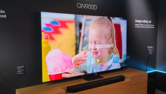 Smart TV Samsung com recursos de IA