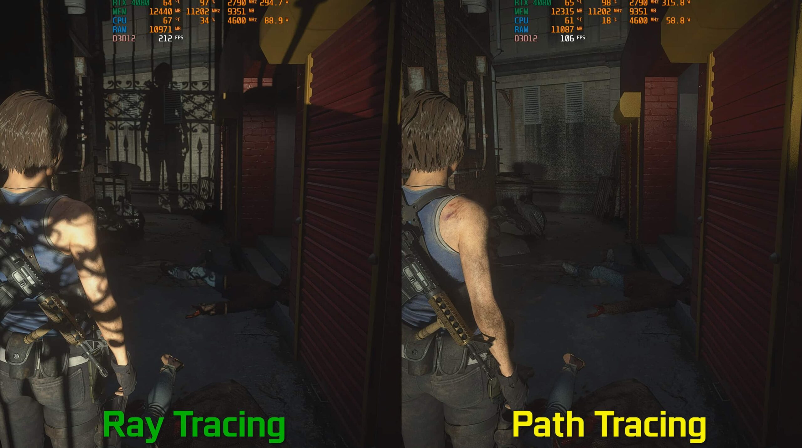 Resident Evil path tracing