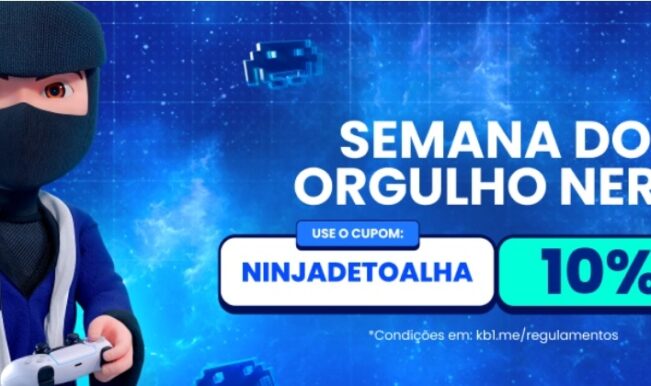 KaBuM semana orgulho nerd cupom desconto