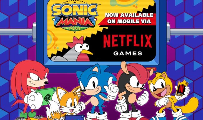 Sonic Mania Plus Netflix Games