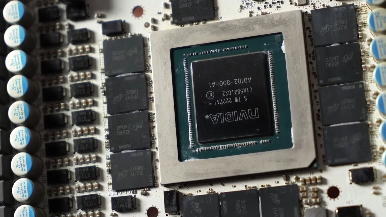 GPU utilizada na RTX 4090 Super