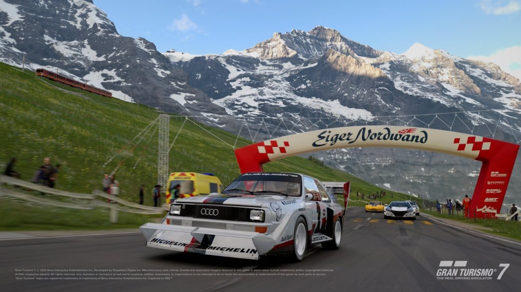 Gran Turismo 7 - circuito Eiger Nordwand