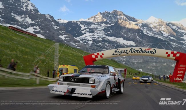 Gran Turismo 7 - circuito Eiger Nordwand