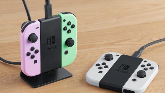 Nintendo Switch - acessório para carregar Joy-Con