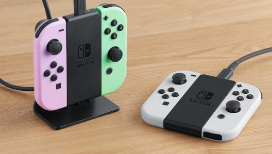 Nintendo Switch - acessório para carregar Joy-Con (capa)