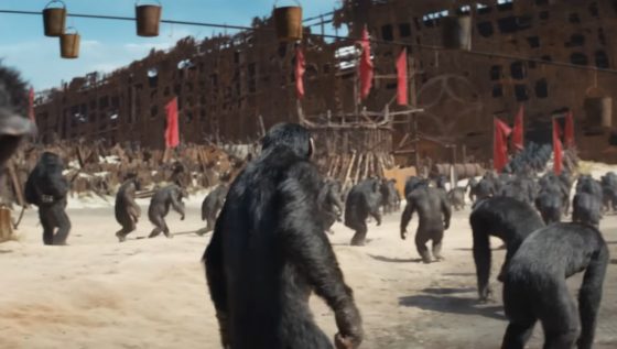 Planeta Dos Macacos O Reinado - filmes mais pirateados da semana
