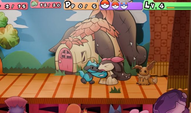 Paper Pokémon feito por fã