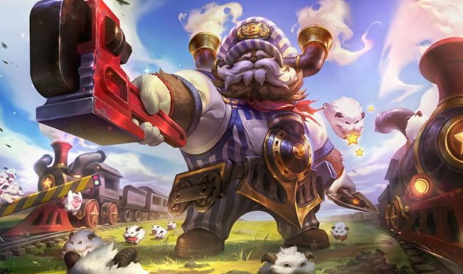 Ornn Piuííí - skin em promoção no League of Legends