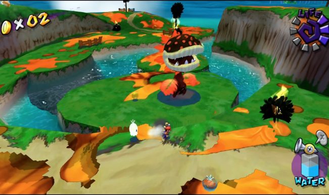 Super Mario Eclipse - modificação de Super Mario Sunshine (2)