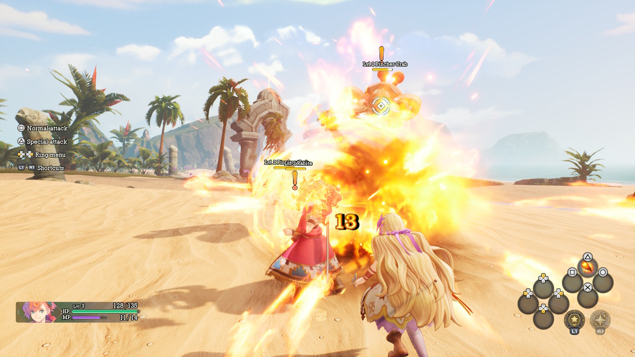 Visions of Mana - combate (1)