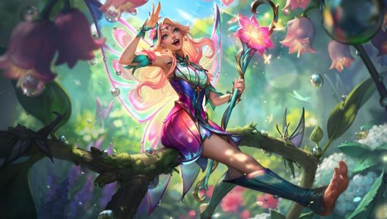 Lux Corte das Fadas - skin em promoção no League of Legends