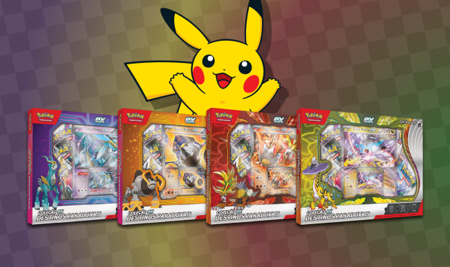 Pokémon TCG - Box Pokémon Coleção ex Destinos Paradoxais