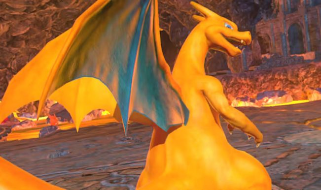 Charizard - Pokémon presente em Rodeo Razer