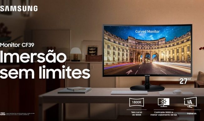 Monitor Curvo CF39 - Samsung (2)