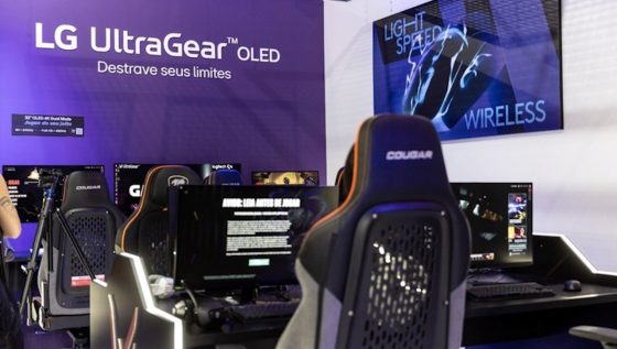 Monitores LG UltraGear na BGS 2024