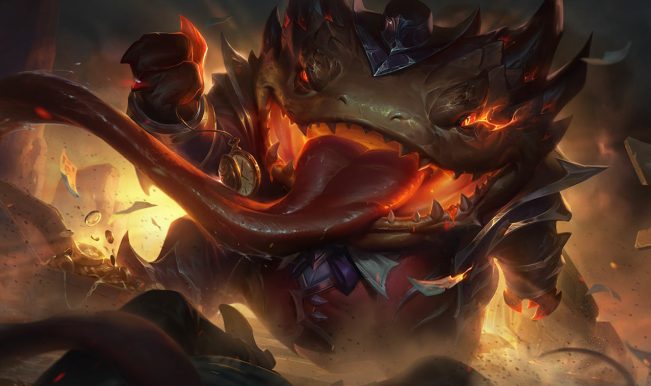 Tahm Kench Velho Oeste - skin em promoção no League of Legends
