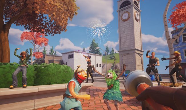 Fortnite - câmera em primeira pessoa