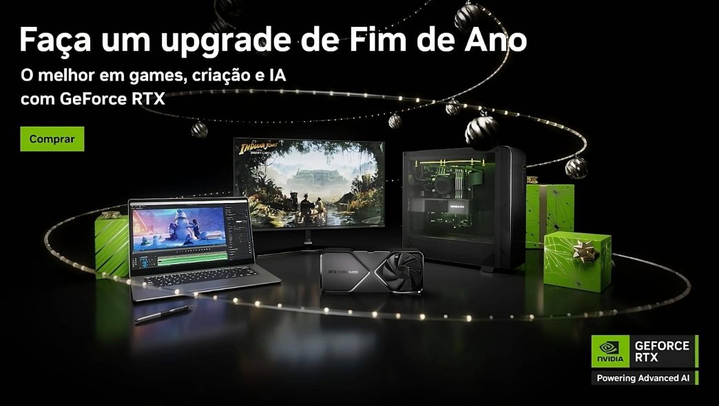 Imagem da promoção Black Friday da NVIDIA